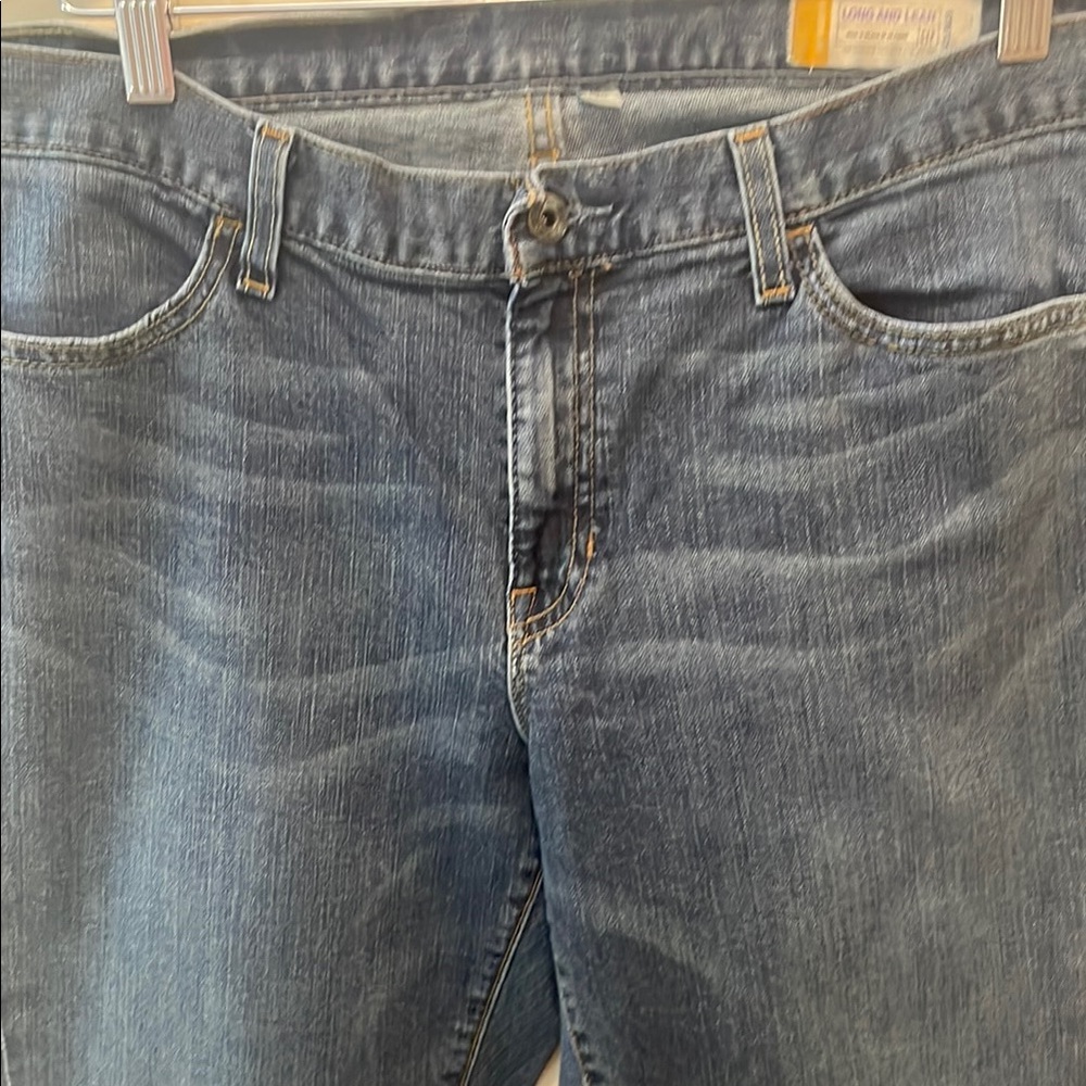 GAP Women’s Long & Lean Stretch Bootcut Blue Denim Jeans